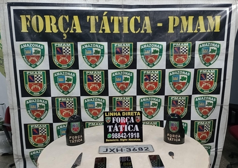 Dois homens são presos suspeitos de cometer assaltos em Manaus