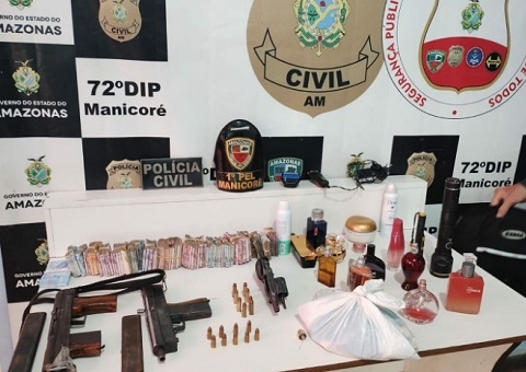 Suspeitos roubam R$ 15 mil e fazem empresário e família reféns em Manicoré