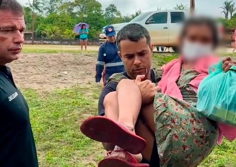 Idosa em estado grave por insuficiência respiratória é resgatada em Manaus