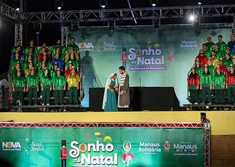 Prefeito pede que espetáculo 'Um Sonho de Natal' seja Patrimônio imaterial de Manaus