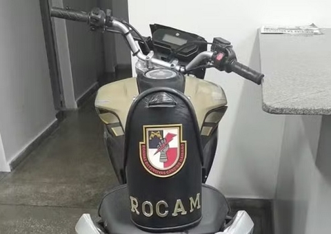 Moto usada por criminosos em assalto ao Manauara Shopping é apreendida