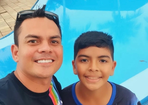Apresentador do Boi Caprichoso, Edmundo Oran, posta foto pela 1ª vez com filho após acidente