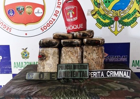 Drogas escondidas em caixa de isopor com peixes são apreendidas em Coari