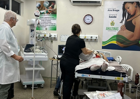Primeira transfusão intrauterina é realizada em indígena em Manaus
