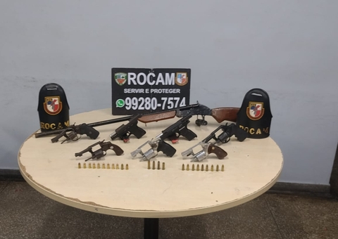 Homem é preso por guardar 8 armas em casa para criminosos no Tancredo Neves