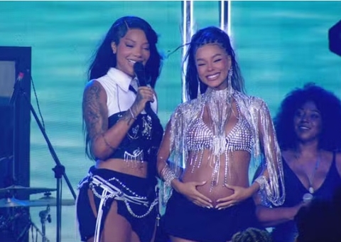 Ludmilla e Brunna revelam o nome da filha durante festa do BBB25