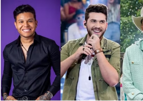 Tierry, Gustavo Mioto e Luan Pereira são atrações da festa no BBB25