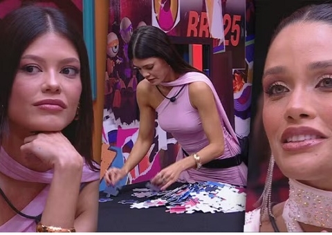 Barrado no Baile: Eva veta Vitória de festa do líder no BBB25