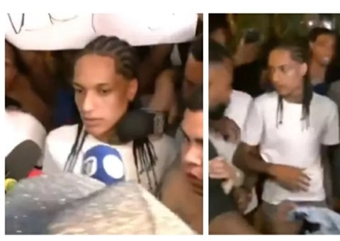 Oruam rebate repórter após deixar cadeia: 'sou o artista de trap mais ouvido do Brasil'