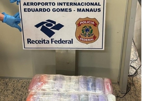 Mulher é presa pela PF com 22 kg de drogas no aeroporto de Manaus