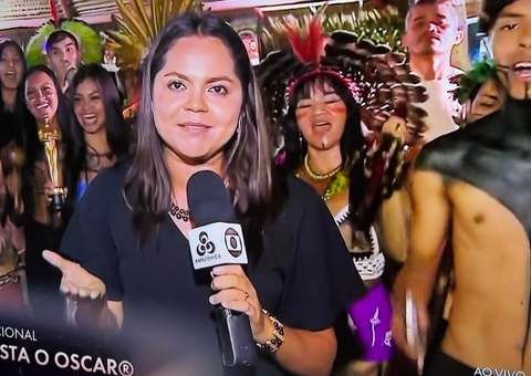 Globo só mostrou índios comemorando Oscar em Manaus
