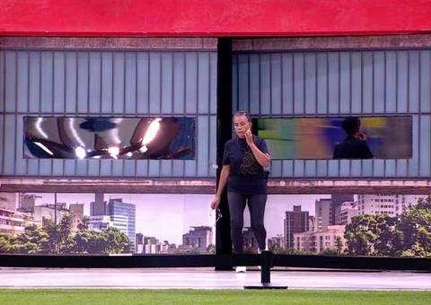 Menos de 1 minuto, Vilma é eliminada da prova de resistência