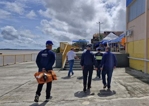 DNIT vistoria porto para garantir segurança durante festival de Parintins