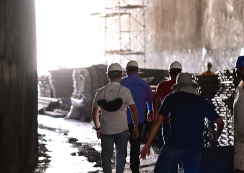 Obras no viaduto Rei Pelé chegam a 90% de conclusão  em Manaus