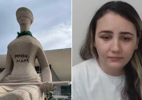 STF marca julgamento da pichadora de estátua no 8 de janeiro