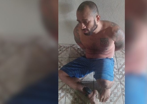 Integrante de facção é preso suspeito de participar de assalto no Novo Israel