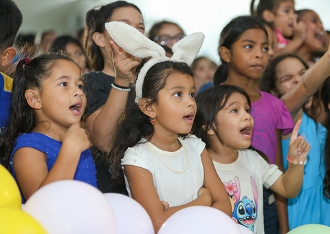 ‘Páscoa da Floresta’ reúne mais de 2 mil crianças no Parque das Tribos