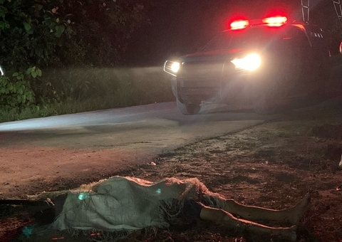 Homem agoniza até a morte após ser esfaqueado na cabeça no Distrito Industrial