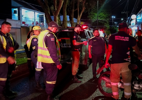 Detran flagra 8 motoristas bêbados durante operação em Parintins