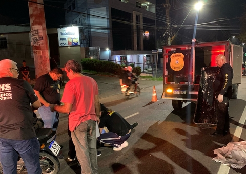 Funcionária do Veneza caiu de moto após bater em carro de militar do Exército