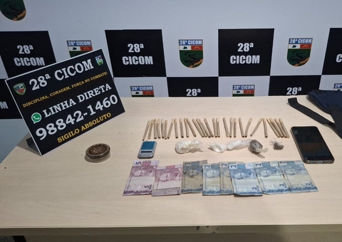 Polícia prende 5 pessoas e apreende mais de 1kg de drogas em Manaus