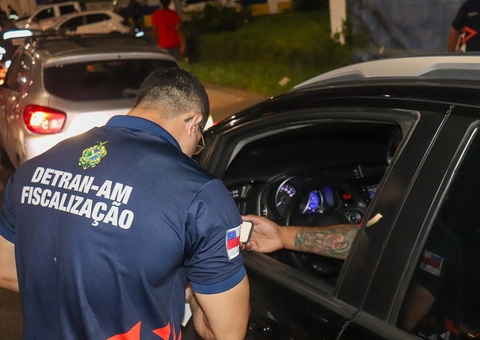 Fiscalizações flagram 39 motoristas embriagados no fim de semana em Manaus