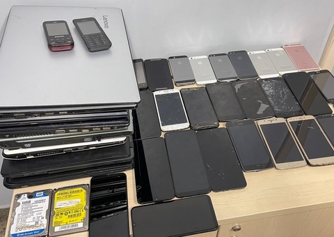 Aparelhos eletrônicos roubados são apreendidos em loja no Centro de Manaus