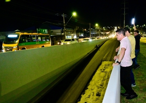 Alça lateral do viaduto Rei Pelé é liberada em Manaus