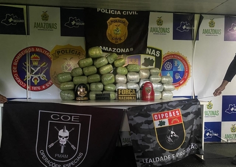 Mais de 98 kg de drogas são apreendidos em assoalho de barco em Coari