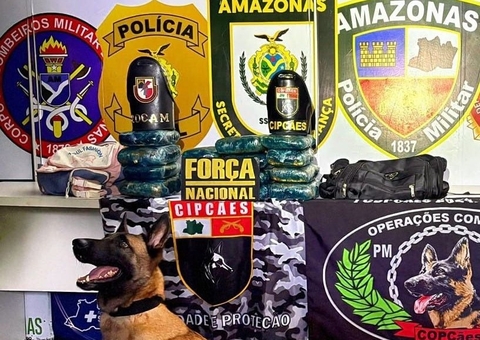 Polícia apreende 19 kg de drogas em lixeira de barco em Coari