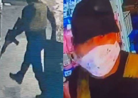 Criminosos fortemente armados assaltam distribuidora no Colônia Terra Nova; vídeo