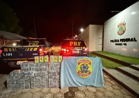 Caminhoneiro é preso ao ser flagrado transportando meia tonelada de droga