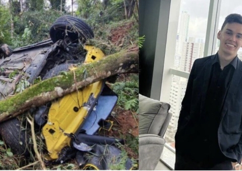 Cantor sertanejo de 23 anos morre após carro cair em ribanceira em SC