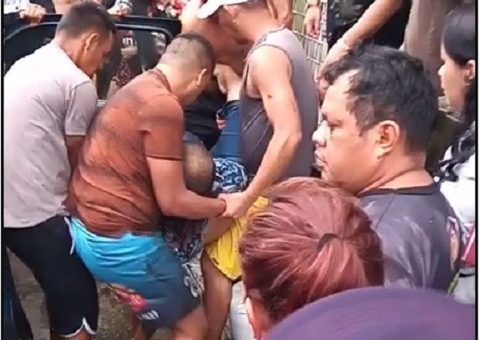 Vídeo: Homem com tornozeleira eletrônica é executado em oficina de Manaus