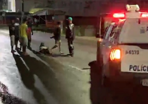 Homem é atropelado ao tentar atravessar avenida movimentada de Manaus