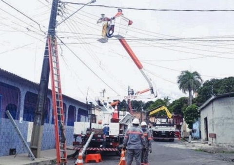 Seis bairros ficarão sem energia nesta segunda-feira em Manaus