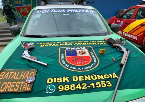 Homem é preso após ameaçar 'fuzilar' moradores de comunidade no Amazonas 