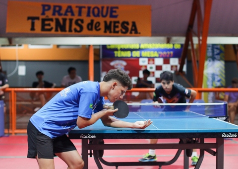 Manaus é sede da 2ª etapa do Tênis de Mesa Brasil Challenge Plus 2023