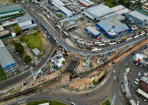 Viaduto Rei Pelé será entregue em maio deste ano em Manaus 