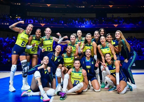 Liga das Nações: Brasil vence Japão de virada e mantém invencibilidade