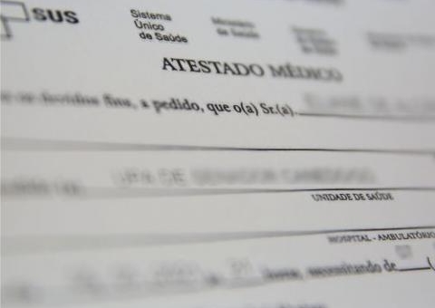 Homem que usou atestado falso para abonar falta no trabalho tem recurso negado