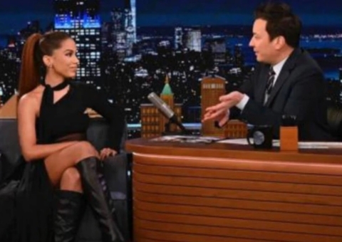 Anitta participa de programa de Jimmy Fallon e diz que quer ‘buscar o impossível’