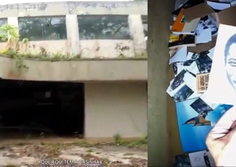 Influenciador mostra mansão de Pelé abandonada; vídeo