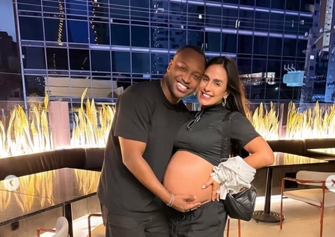 Nasce filho de Carol Peixinho e Thiaguinho; veja foto