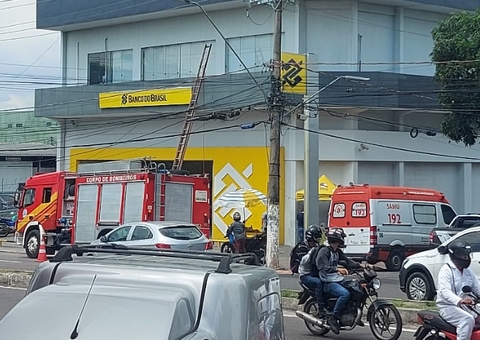 Pintor é eletrocutado durante serviço em agência bancária de Manaus