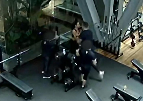 Empresário agride e cospe em mulher dentro de academia de luxo