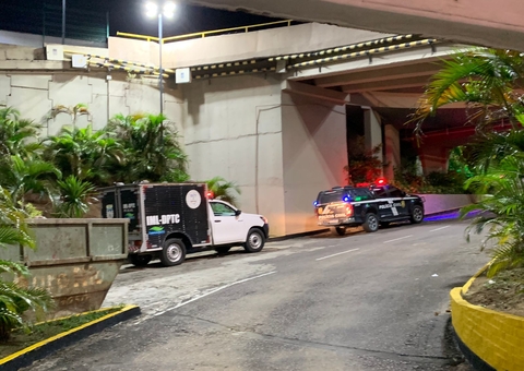 Furto de carros no Amazonas Shopping termina em tiroteio e suspeito morto ao pular de edifício 