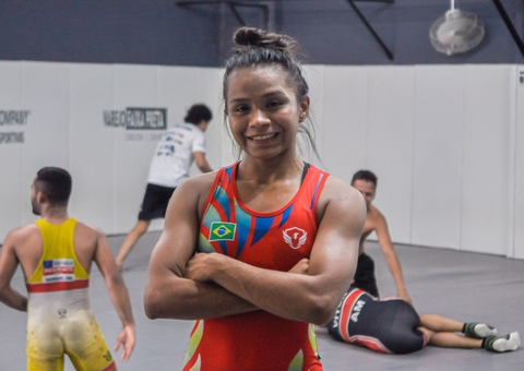 Atleta amazonense no wrestling mira em vaga nas Olimpíadas de Paris 2024
