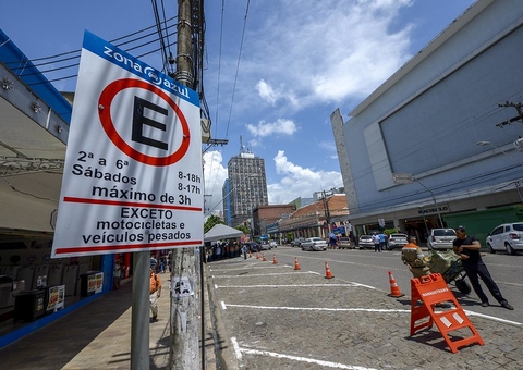 Zona Azul vai passar por fiscalização nesta sexta no Centro de Manaus