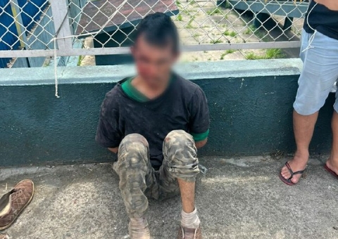 Revoltados, moradores espancam homem que tentou furtar drogaria em Manaus